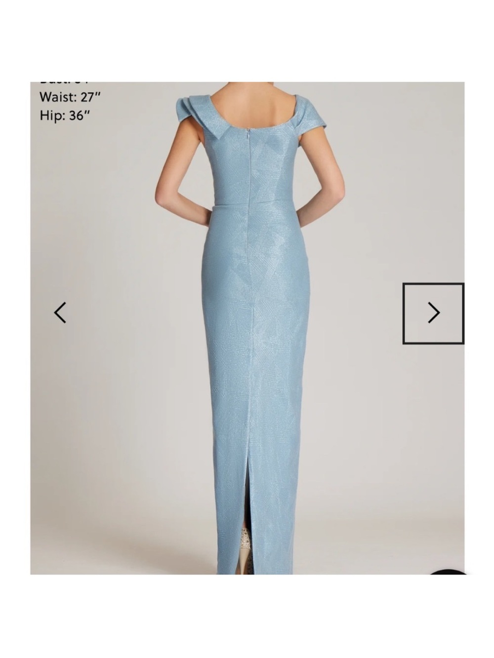 NWT Rickie Freeman for Teri Jon Gown Sz 10 - Picture 3 of 5